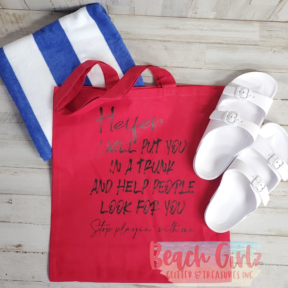 100% cotton tote